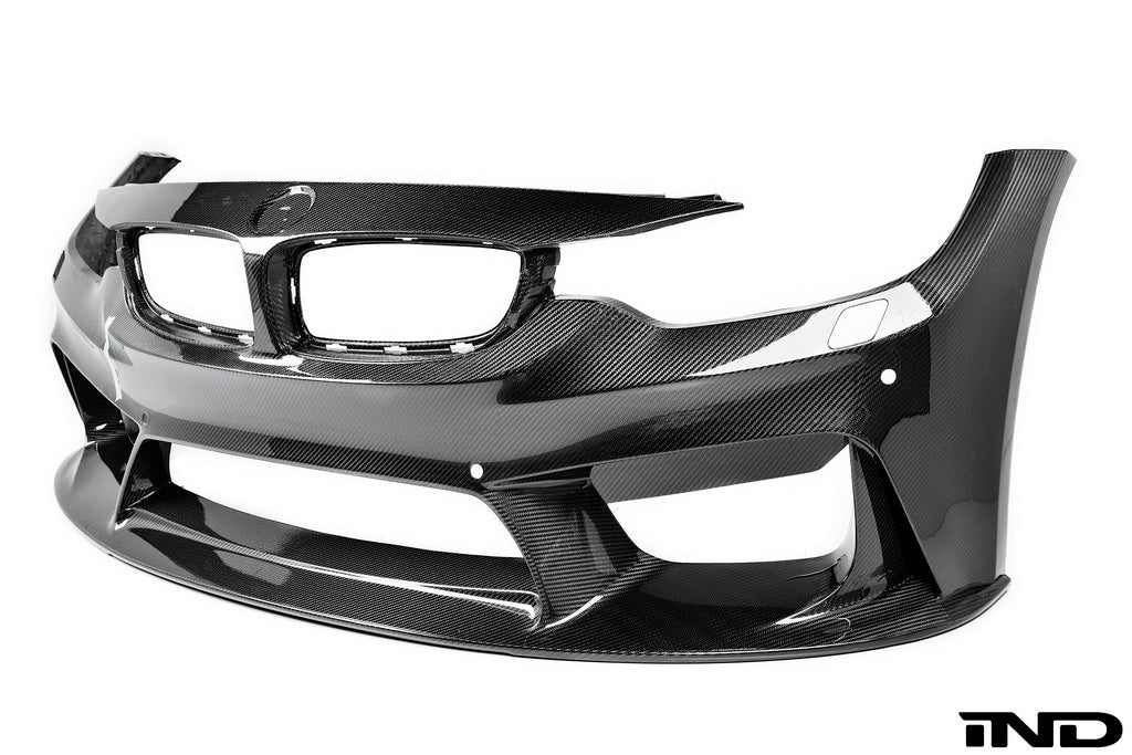 BMW F80 M3 & F82/F83 M4 3D Design Carbon Fiber Front Bumper