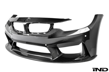 BMW F80 M3 & F82/F83 M4 3D Design Carbon Fiber Front Bumper
