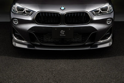 BMW F39 X2 M35i 3D Design Carbon Fiber Front Lip
