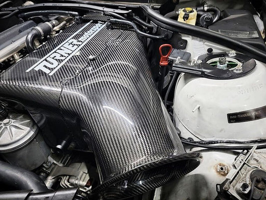 BMW E46 M3 CSL Style Gloss Carbon Fiber Intake Kit (6-Speed Manual)