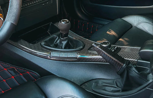 BMW E92 M3 Autotecknic Carbon Fiber Center Console Trim