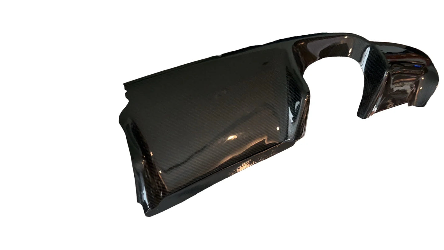 BMW E92 M3 & E93 M3 Carbon Fiber Rear Diffuser 3D Style