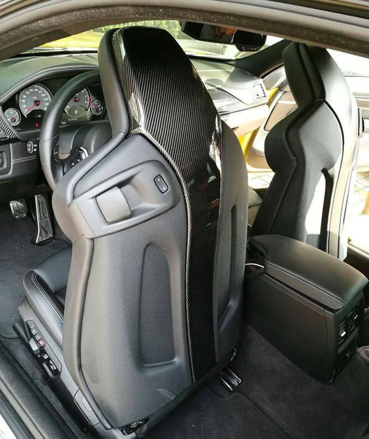 BMW F80 M3 & F82/F83 M4 Carbon Fiber Seat Backings
