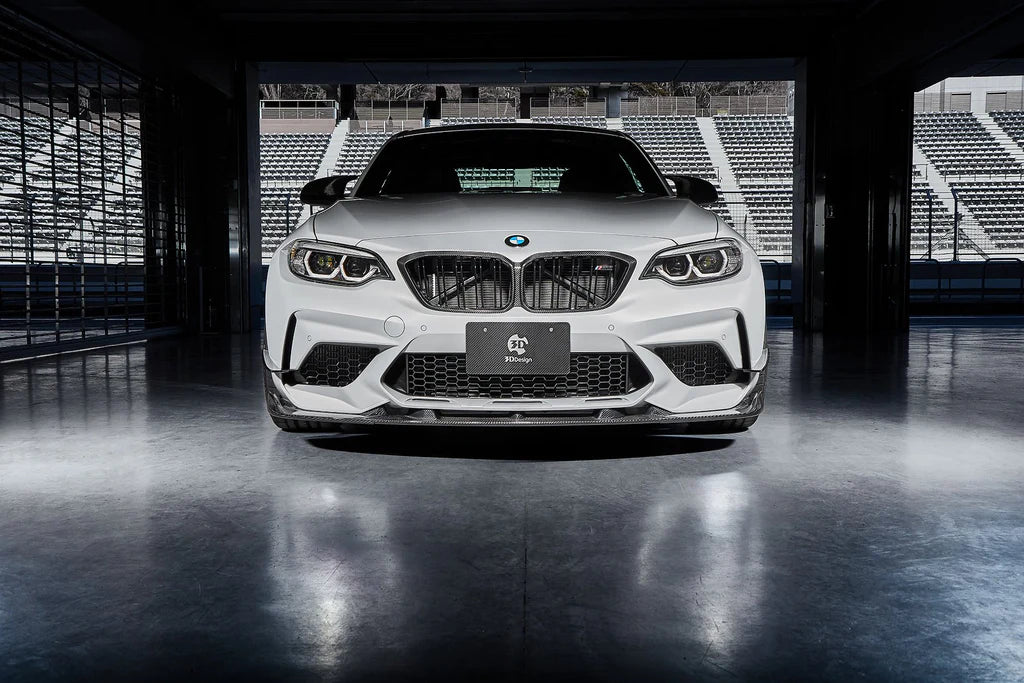 BMW F87 M2 Competition 3D Design Carbon Fiber Front Lip