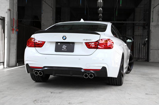BMW F32 4-Series 3D Design Carbon Fiber Trunk Spoiler