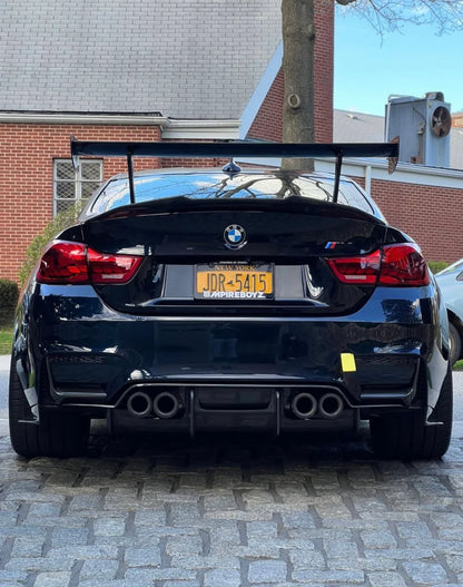 BMW F82 M4 PSM Style Rear Carbon Fiber Diffuser