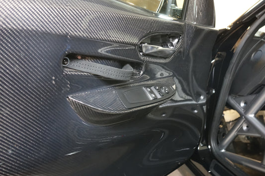 BMW F87 M2 Team Schirmer Carbon Fiber Door Panels