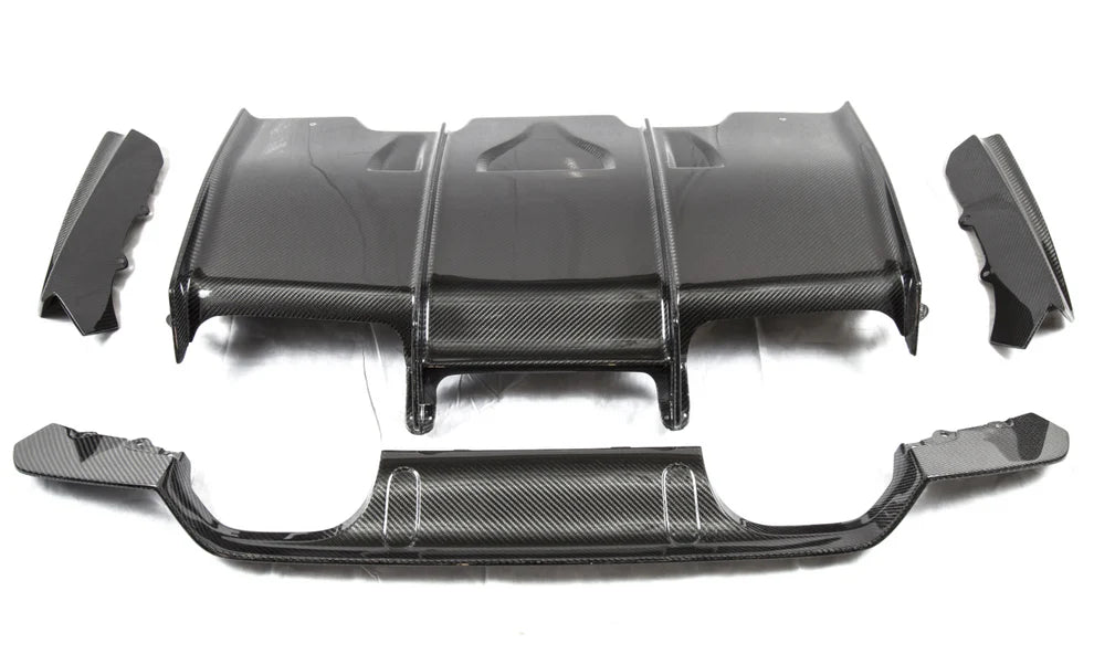 BMW F80 M3 PSM Style Rear Carbon Fiber Diffuser