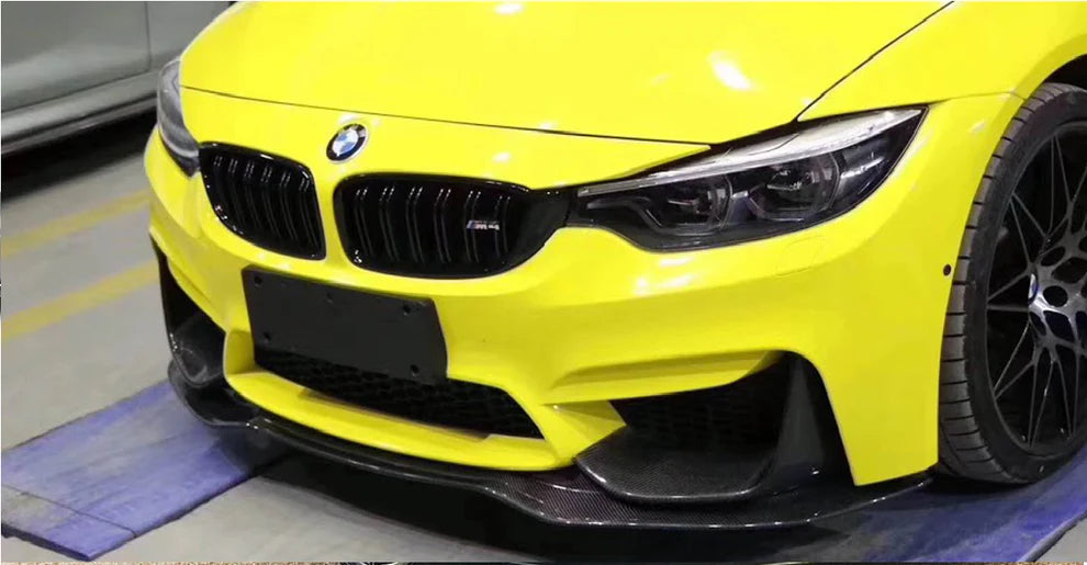 BMW F80 M3 & F82/F83 M4 PSM Style Carbon Fiber Front Lip