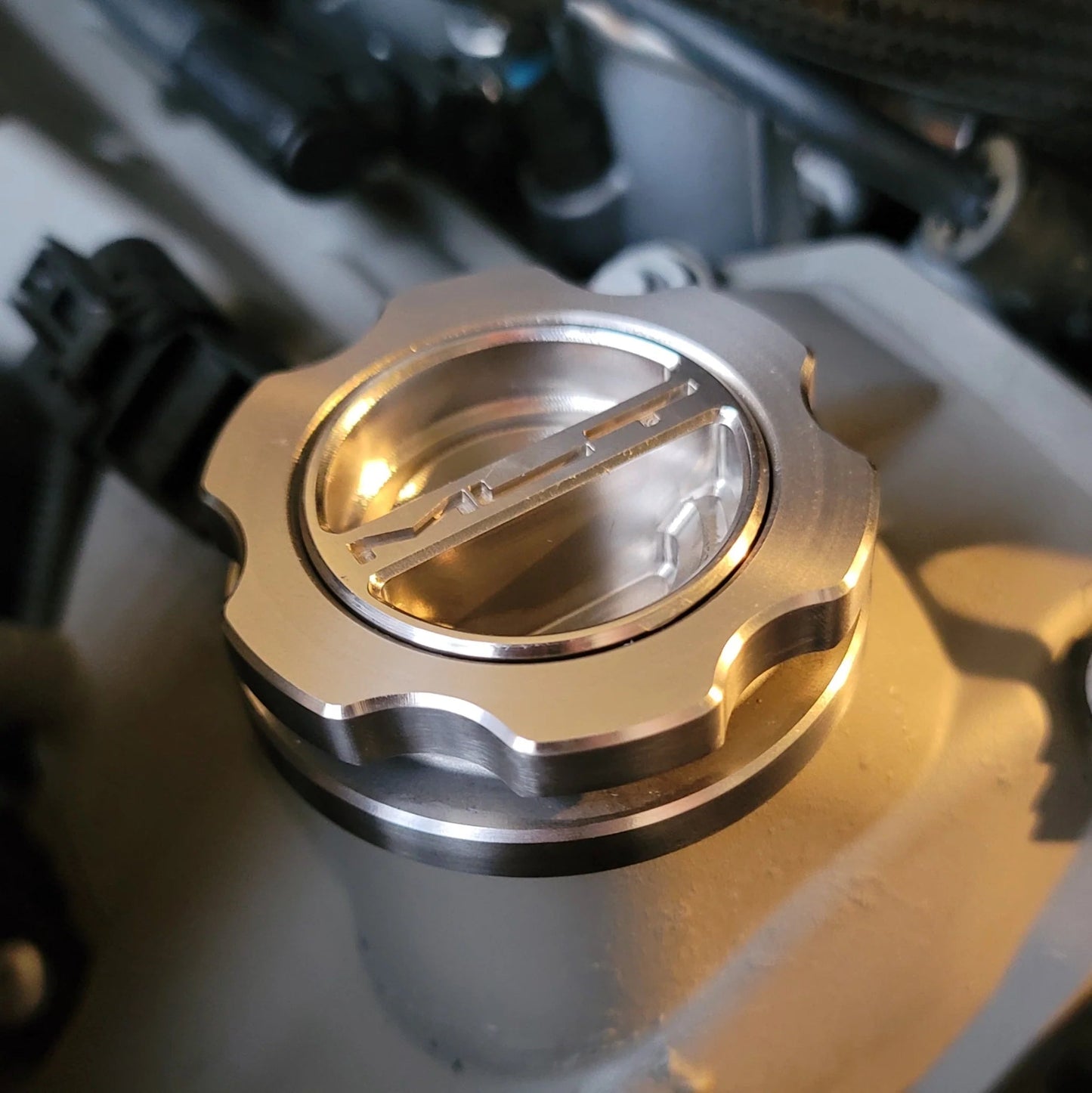 BMW Aluminum Engine Oil Filler Cap