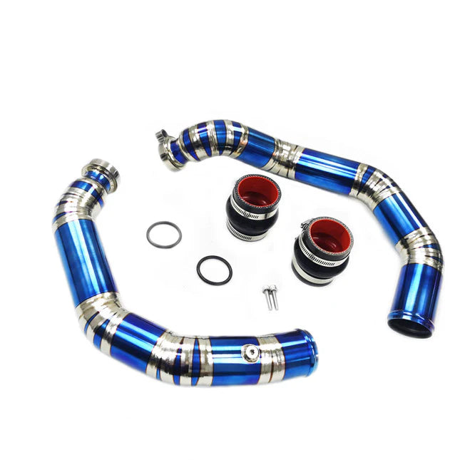 BMW F80 M3 & F82/F83 M4 MBS Titanium Intake/Charge Pipe/J-Pipe Set