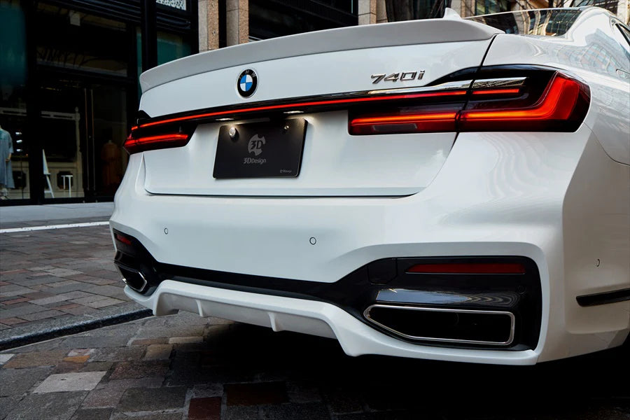 BMW G11 / G12 7-Series LCI 3D Design M-Sport Rear Diffuser