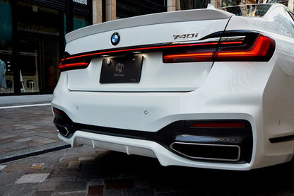 BMW G11 / G12 7-Series LCI 3D Design M-Sport Rear Diffuser