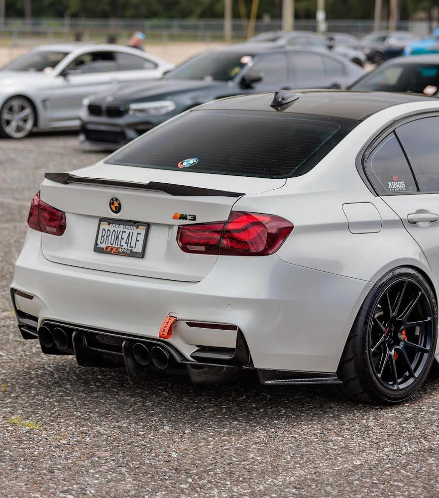 BMW F80 M3 PSM Style Rear Carbon Fiber Diffuser