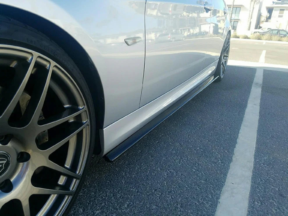 BMW E90 M3 & 3-Series J Style Carbon Fiber Side Skirts