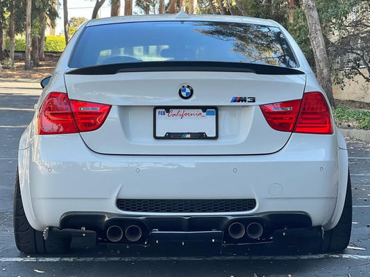 BMW E90, E92 & E93 M3 Carbon Fiber Rear Diffuser Varis Style