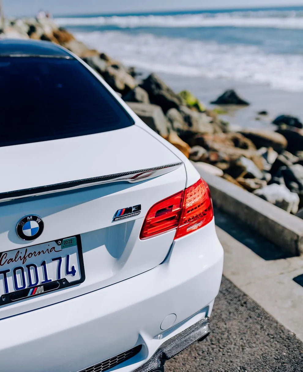 BMW E90, E92, E93 M3 & E9X 3-Series Carbon Fiber Performance Spoiler