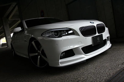 BMW F10/ F11 5-Series 3D Design M-Sport Carbon Fiber Under Splitter Set