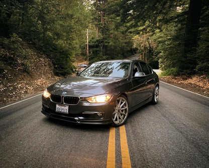 BMW F30 3-Series Standard Bumper Carbon Fiber Front Lip