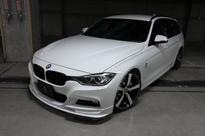 BMW F30 / F31 3-Series 3D Design M-Sport Carbon Fiber Under Splitter Set