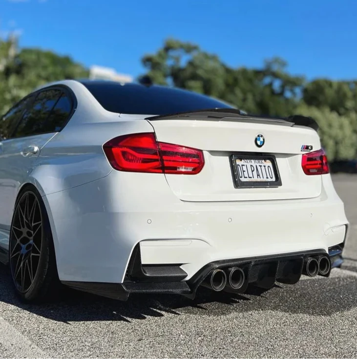 BMW F80 M3 & F82/F83 M4 V Style Carbon Fiber Diffuser