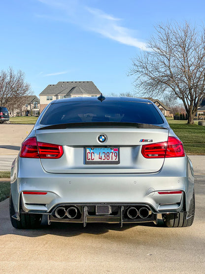 BMW F80 M3 PSM Style Rear Carbon Fiber Diffuser