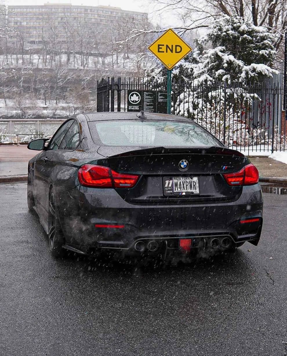 BMW F82 M4 PSM Style Rear Carbon Fiber Diffuser