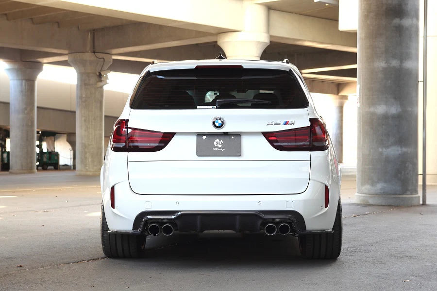BMW F85 X5M 3D Design Carbon Fiber Rear Diffuser