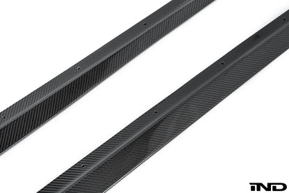 BMW F87 M2 3D Design Carbon Fiber Side Skirt Set