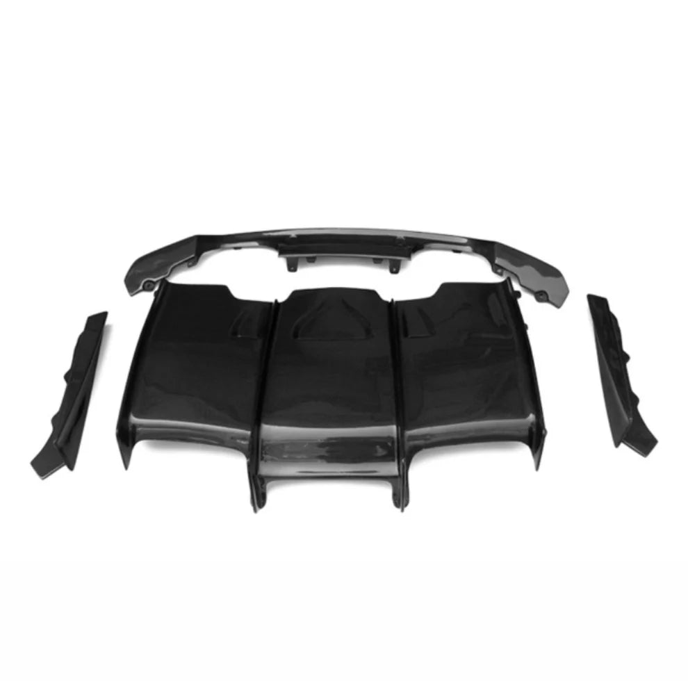 BMW F80 M3 PSM Style Rear Carbon Fiber Diffuser