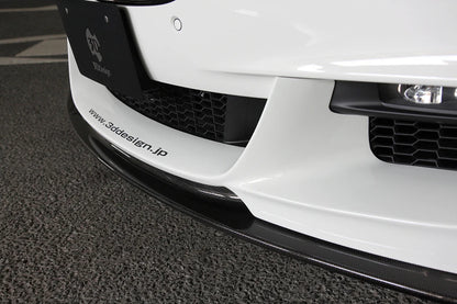 BMW F06 / F12 / F13 6-Series 3D Design M-Sport Front Lip with Carbon Fiber Splitter