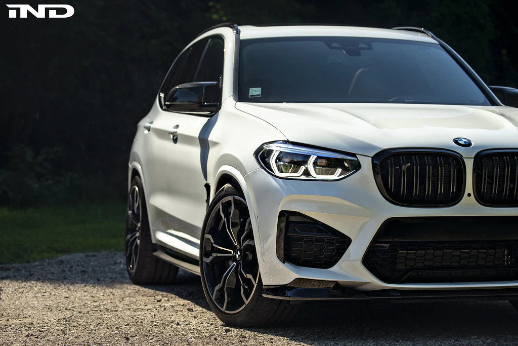 BMW F97 X3M & F98 X4M 3D Design Pre-LCI Carbon Fiber Front Lip