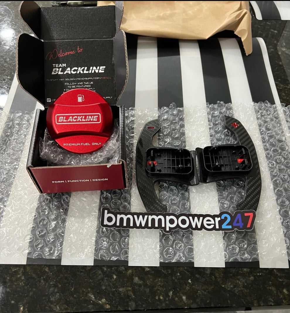 BMW Goldenwrench Blackline Performance Edition Fuel Cap Cover