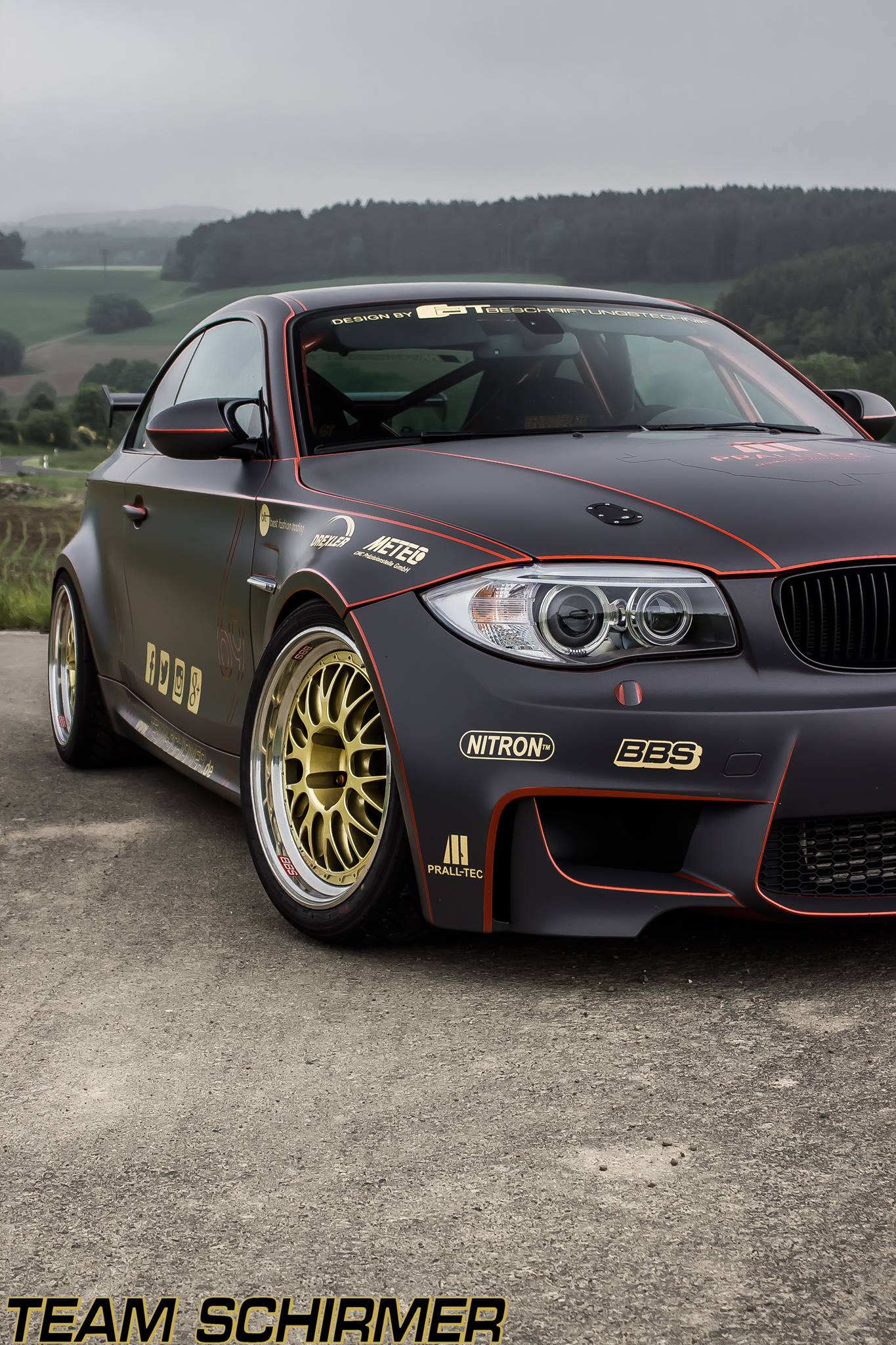 BMW E82 1M Team Schirmer Spec BBS E88 Wheels in 10X18 & 11X18