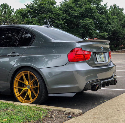 BMW E90 3-Series V3 Carbon Fiber Diffuser