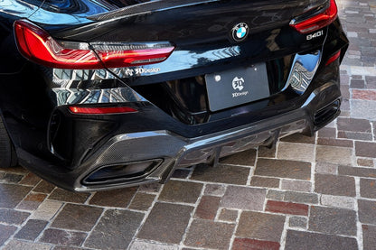 BMW G16 8-Series Gran Coupe 3D Design Carbon Fiber Rear Diffuser