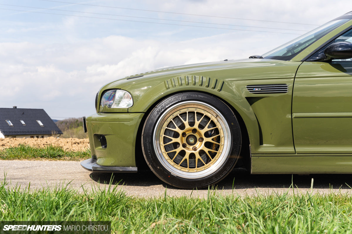 BMW E46 M3 Team Schirmer Spec BBS E88 Wheels in 10X18 & 11X18