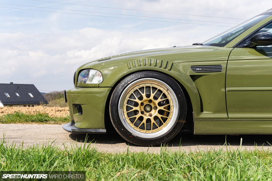 BMW E46 M3 Team Schirmer Spec BBS E88 Wheels in 10X18 & 11X18