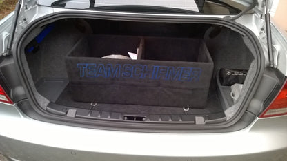 Team Schirmer Alcantara Trunk Helmet Box Holder