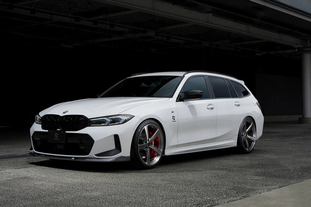 BMW G20 / G21 3-Series LCI 3D Design M-Sport Carbon Fiber Front Lip