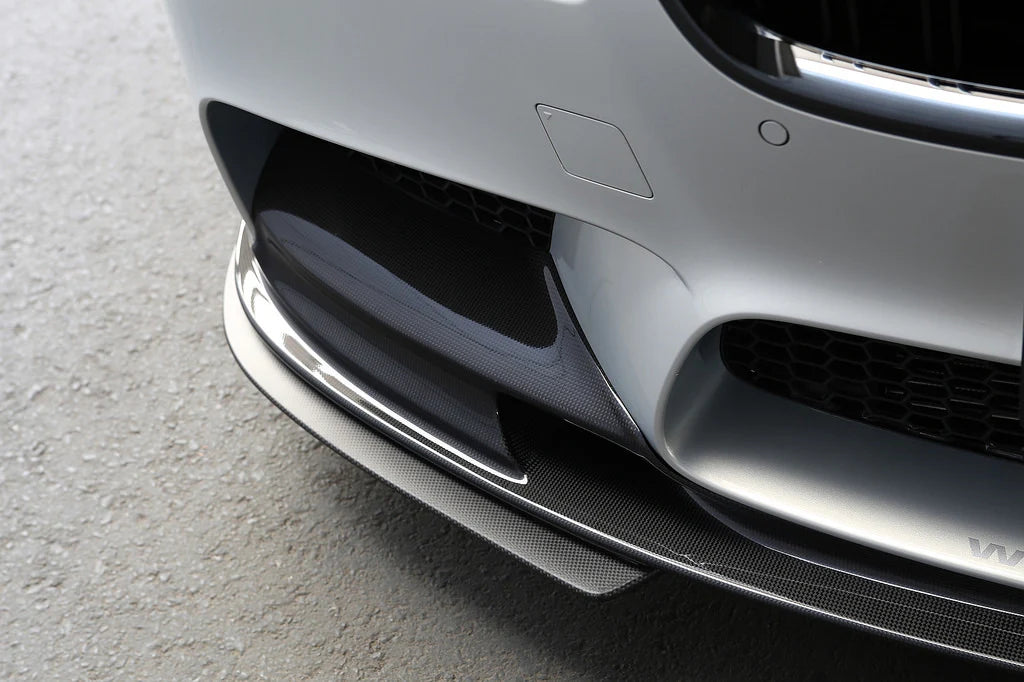 BMW F10 M5 3D Design Carbon Fiber Front Lip & Lower Splitter Set