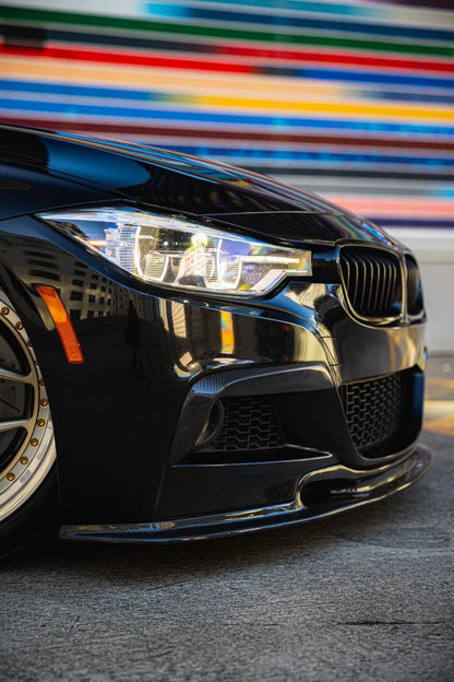 BMW F30/F31 3-Series V2 Style Carbon Fiber Lip