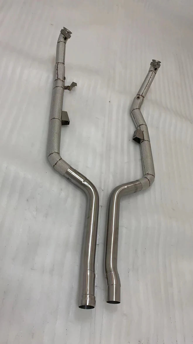 Mercedes CLS63 AMG Stainless Steel & Titanium Valved Catback Exhaust