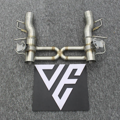 Ferrari SF90 Stainless Steel & Titanium Valved Exhaust 3.9T