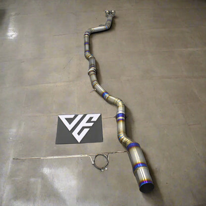 BMW F80 M3 & F82/F83 M4 Single Exit Titanium Cat Back Exhaust