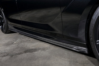 BMW F06 / F12 / F13 M6 3D Design M6 Carbon Fiber Side Skirt Set