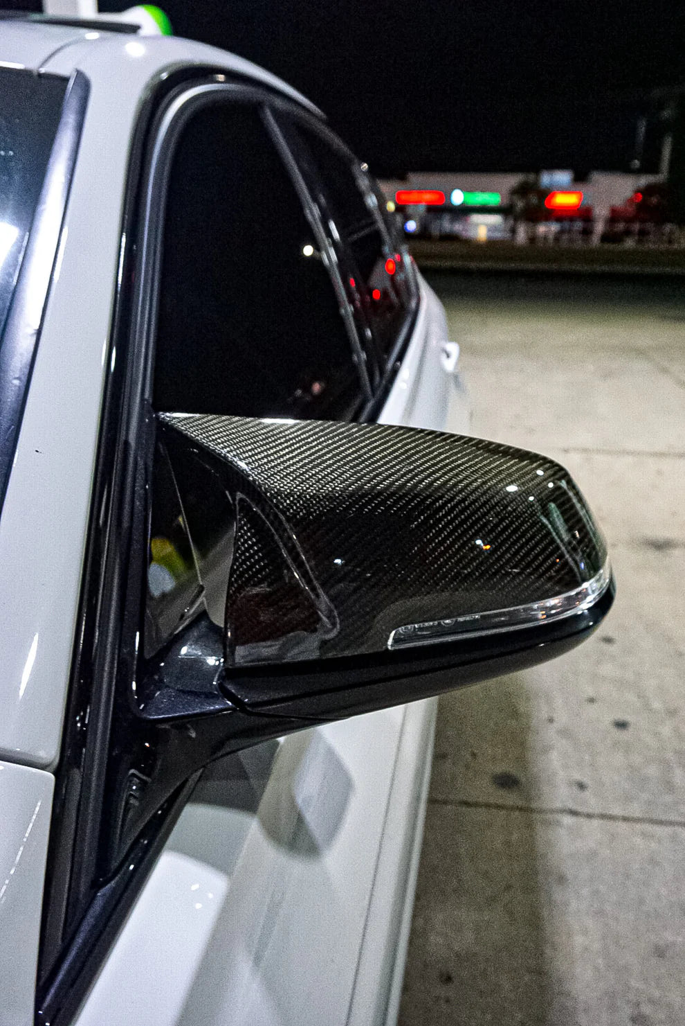 BMW F22 2-Series Carbon Fiber M Style Mirror Caps