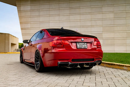 BMW E92 & E93 M3 GTS-V Style Carbon Fiber Rear Diffuser