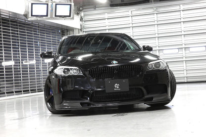 BMW F10 M5 3D Design Carbon Fiber Front Lip & Lower Splitter Set