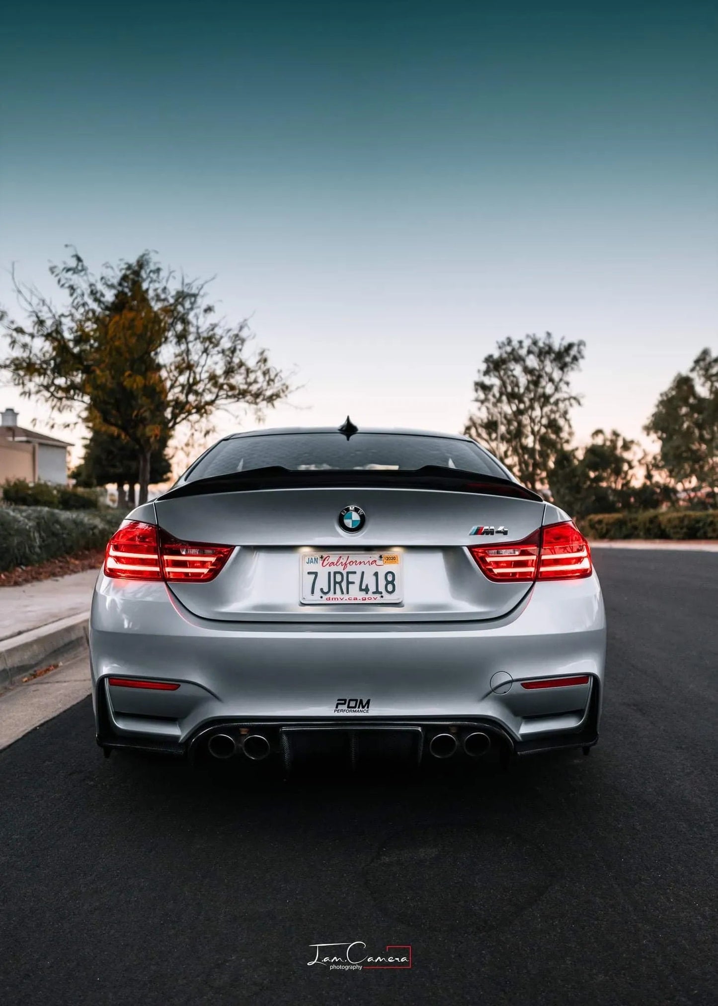 BMW F82 M4 Carbon Fiber PSM Style Trunk Decklid Spoiler